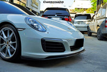 Load image into Gallery viewer, 2016-2019 Porsche 911 991.2 Carrera /S/4S/GTS OD Style Front Lip - Carbonado Aero