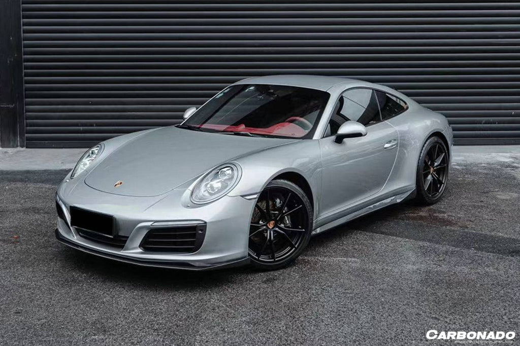 2016-2019 Porsche 911 991.2 Carrera & S & 4S & GTS OD Style Side Skirts - Carbonado