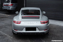 Load image into Gallery viewer, 2016-2019 Porsche 911 991.2 Carrera &amp; S &amp; 4S &amp; GTS OD Style Quad Rear Lip - Carbonado