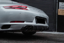 Load image into Gallery viewer, 2016-2019 Porsche 911 991.2 Carrera &amp; S &amp; 4S &amp; GTS OD Style Quad Rear Lip - Carbonado