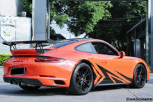 Load image into Gallery viewer, 2016-2019 Porsche 911 991.2 Carrera /S/4S/GTS VRS-GT Style Trunk Spoiler - Carbonado