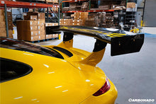 Load image into Gallery viewer, 2012-2015 Porsche 911 991.1 GT3 ONLY AR Style Carbon Fiber Trunk Spoiler - Carbonado Aero