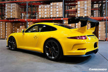 Load image into Gallery viewer, 2012-2015 Porsche 911 991.1 GT3 ONLY AR Style Carbon Fiber Trunk Spoiler - Carbonado Aero