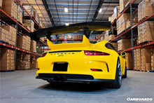 Load image into Gallery viewer, 2012-2015 Porsche 911 991.1 GT3 ONLY AR Style Carbon Fiber Trunk Spoiler - Carbonado Aero