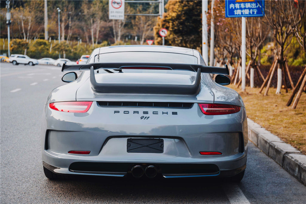 2012-2015 Porsche 911 991.1 Carrera & S GT3 Style Rear Bumper (For Mid-Exhaust) - DarwinPRO Aerodynamics