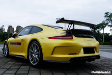 Load image into Gallery viewer, 2012-2015 Porsche 911 991.1 Carrera/S/4S VRS-GT Style Trunk Spoiler - Carbonado