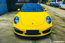 Load image into Gallery viewer, 2012-2015 Porsche 911 991.1 Carrera/S/4S VRS Style Carbon Fiber Front Lip - Carbonado Aero