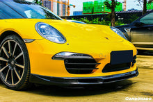 Load image into Gallery viewer, 2012-2015 Porsche 911 991.1 Carrera/S/4S VRS Style Carbon Fiber Front Lip - Carbonado Aero