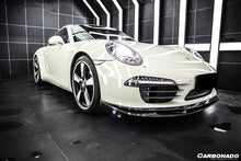 Load image into Gallery viewer, 2012-2015 Porsche 911 991.1 Carrera/S/4S VRS Style Carbon Fiber Front Lip - Carbonado Aero