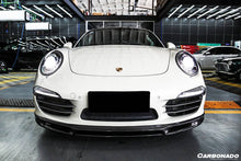 Load image into Gallery viewer, 2012-2015 Porsche 911 991.1 Carrera/S/4S VRS Style Carbon Fiber Front Lip - Carbonado