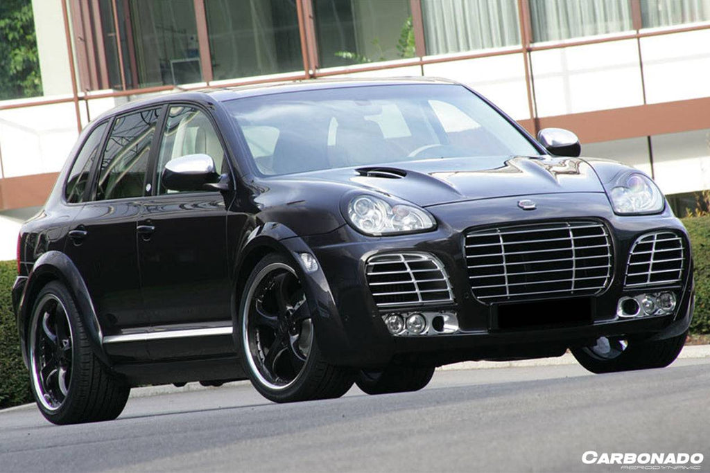 2002-2010 Porsche Cayenne 955 957 TA Style Hood - Carbonado Aero