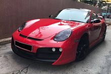 Load image into Gallery viewer, 2005-2008 Porsche Cayman/Boxster 987 TA Style Front Bumper w/LED Lights - Carbonado Aero