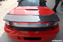 Load image into Gallery viewer, 2005-2012 Porsche Cayman/Boxster 987 TA Style Trunk Spoiler - Carbonado