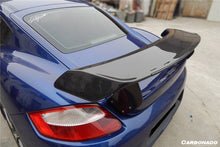 Load image into Gallery viewer, 2005-2012 Porsche Cayman/Boxster 987 TA Style Trunk Spoiler - Carbonado Aero