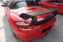 Load image into Gallery viewer, 2005-2012 Porsche Cayman/Boxster 987 TA Style Trunk Spoiler - Carbonado