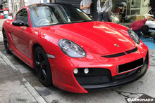 Load image into Gallery viewer, 2005-2008 Porsche Cayman/Boxster 987 TA Style Front Bumper w/LED Lights - Carbonado Aero