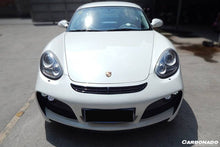 Load image into Gallery viewer, 2009-2012 Porsche Cayman/Boxster 987 TA Style Front Bumper w/LED Lights - Carbonado Aero