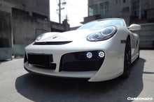 Load image into Gallery viewer, 2009-2012 Porsche Cayman/Boxster 987 TA Style Front Bumper w/LED Lights - Carbonado Aero