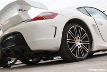 Load image into Gallery viewer, 2009-2012 Porsche Cayman 987 TA3 Style Rear Bumper - Carbonado Aero
