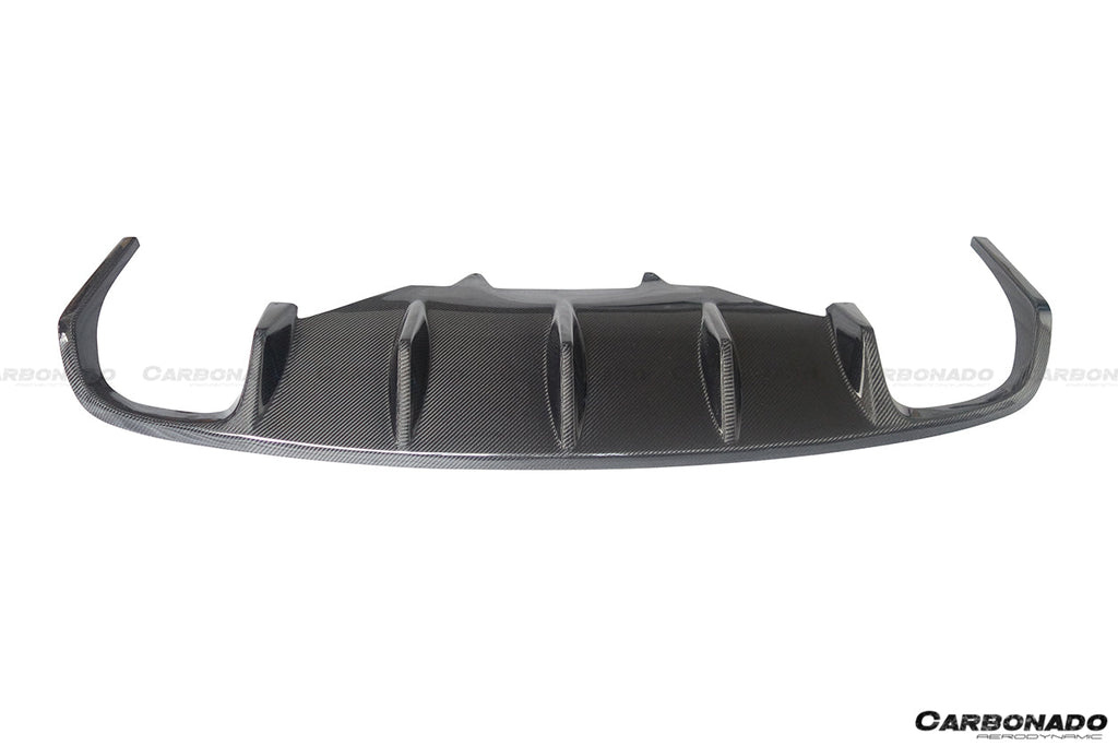 2014-2019 Porsche Macan BS Style Carbon Fiber Rear Diffuser