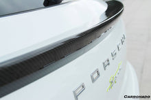 Load image into Gallery viewer, 2014-2019 Porsche Macan BS Style Carbon Fiber Rear Decklid Spoiler - Carbonado Aero