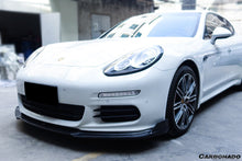 Load image into Gallery viewer, 2013-2016 Porsche Panamera 970.2 BS-Sport Style Carbon Fiber Front Lip