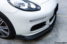 Load image into Gallery viewer, 2013-2016 Porsche Panamera 970.2 BS-Sport Style Carbon Fiber Front Lip