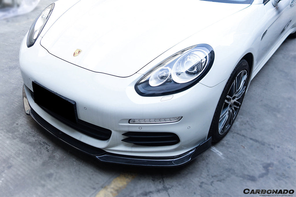 2013-2016 Porsche Panamera 970.2 BS-Sport Style Carbon Fiber Front Lip