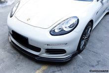 Load image into Gallery viewer, 2013-2016 Porsche Panamera 970.2 BS-Sport Style Carbon Fiber Front Lip - Carbonado Aero