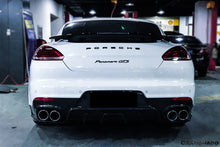 Load image into Gallery viewer, 2013-2016 Porsche Panamera 970.2 BS-Sport Style Carbon Fiber Rear Diffuser