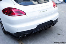 Load image into Gallery viewer, 2013-2016 Porsche Panamera 970.2 BS-Sport Style Carbon Fiber Rear Diffuser - Carbonado Aero
