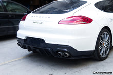 Load image into Gallery viewer, 2013-2016 Porsche Panamera 970.2 BS-Sport Style Carbon Fiber Rear Diffuser