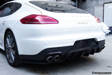 Load image into Gallery viewer, 2013-2016 Porsche Panamera 970.2 BS-Sport Style Carbon Fiber Rear Diffuser