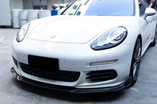 Load image into Gallery viewer, 2013-2016 Porsche Panamera 970.2 BS-Sport Style Carbon Fiber Front Lip - Carbonado