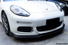 Load image into Gallery viewer, 2013-2016 Porsche Panamera 970.2 BS-Sport Style Carbon Fiber Front Lip
