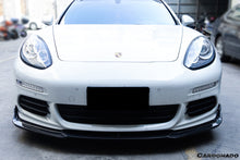 Load image into Gallery viewer, 2013-2016 Porsche Panamera 970.2 BS-Sport Style Carbon Fiber Front Lip