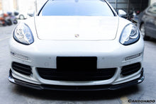 Load image into Gallery viewer, 2013-2016 Porsche Panamera 970.2 BS-Sport Style Carbon Fiber Front Lip - Carbonado Aero