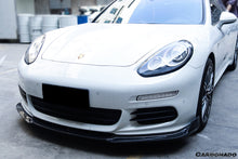 Load image into Gallery viewer, 2013-2016 Porsche Panamera 970.2 BS-Sport Style Carbon Fiber Front Lip