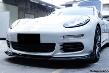 Load image into Gallery viewer, 2013-2016 Porsche Panamera 970.2 BS-Sport Style Carbon Fiber Front Lip - Carbonado Aero