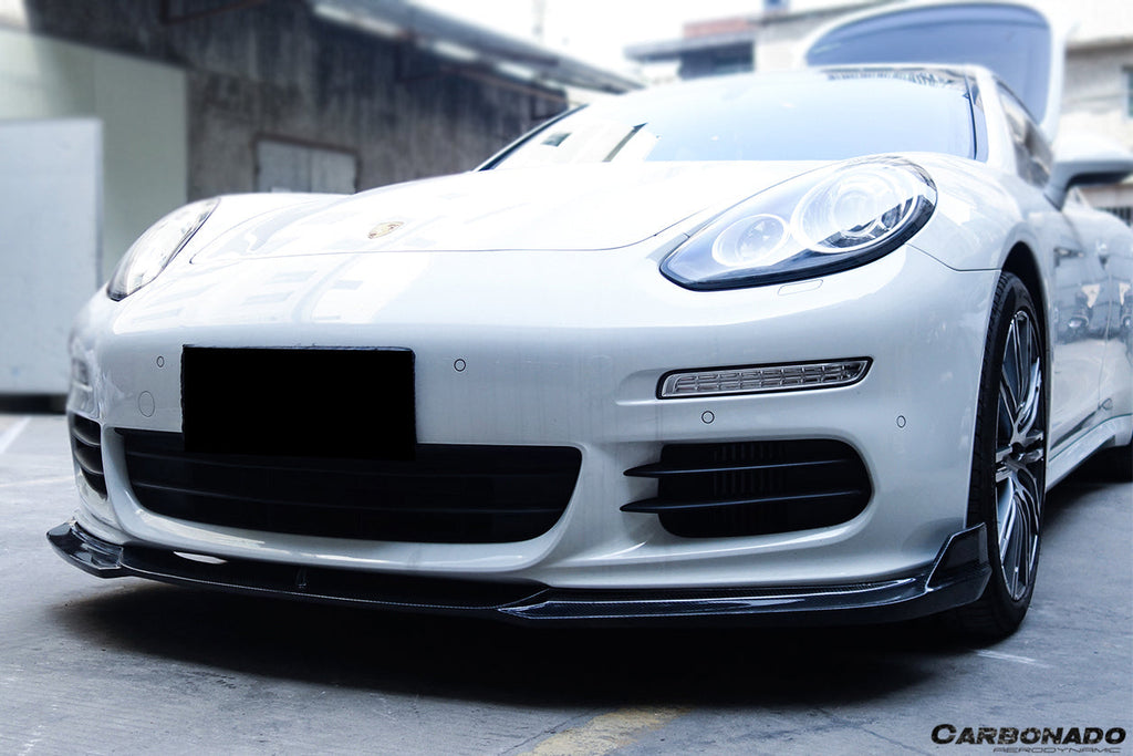 2013-2016 Porsche Panamera 970.2 BS-Sport Style Carbon Fiber Front Lip