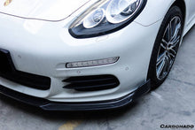 Load image into Gallery viewer, 2013-2016 Porsche Panamera 970.2 BS-Sport Style Carbon Fiber Front Lip - Carbonado Aero