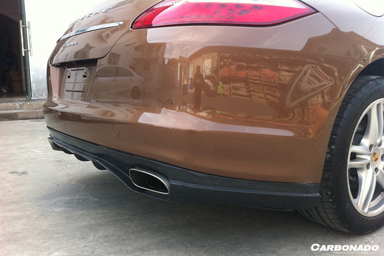 2010-2013 Porsche Panamera 970.1 GMT Style Rear Lip