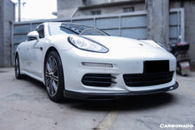 Load image into Gallery viewer, 2013-2016 Porsche Panamera 970.2 GMT Style Carbon Fiber Front Lip - Carbonado Aero