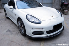 Load image into Gallery viewer, 2013-2016 Porsche Panamera 970.2 GMT Style Carbon Fiber Front Lip - Carbonado Aero