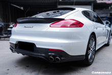 Load image into Gallery viewer, 2013-2016 Porsche Panamera 970.2 GMT Style Carbon Fiber Rear Diffuser - Carbonado