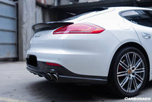 Load image into Gallery viewer, 2013-2016 Porsche Panamera 970.2 GMT Style Carbon Fiber Rear Diffuser - Carbonado Aero