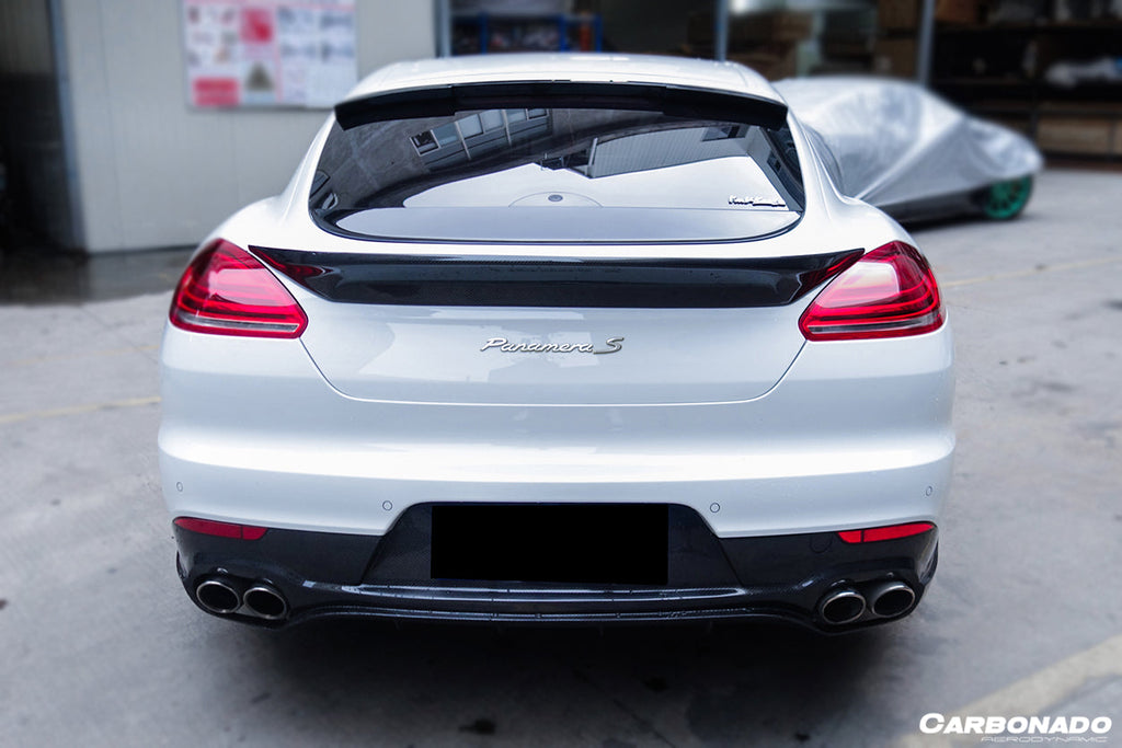 2013-2016 Porsche Panamera 970.2 TAS Style Carbon Fiber Roof Spoiler