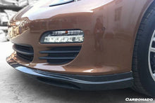Load image into Gallery viewer, 2010-2013 Porsche Panamera 970.1 GMT Style Carbon Fiber Front Lip - Carbonado Aero