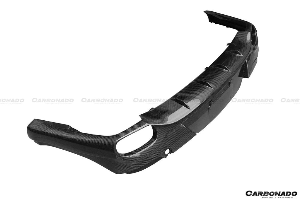 2013-2016 Porsche Panamera 970.2 GMT Style Carbon Fiber Rear Diffuser - Carbonado Aero