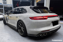 Load image into Gallery viewer, 2017-2023 Porsche Panamera 971 4S/4/GTS OD Style DRY Carbon Fiber Side Skirts - Carbonado Aero